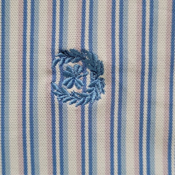 Peter Millar Summer Comfort Mens Striped Golf Polo Size XL - Picture 3 of 10